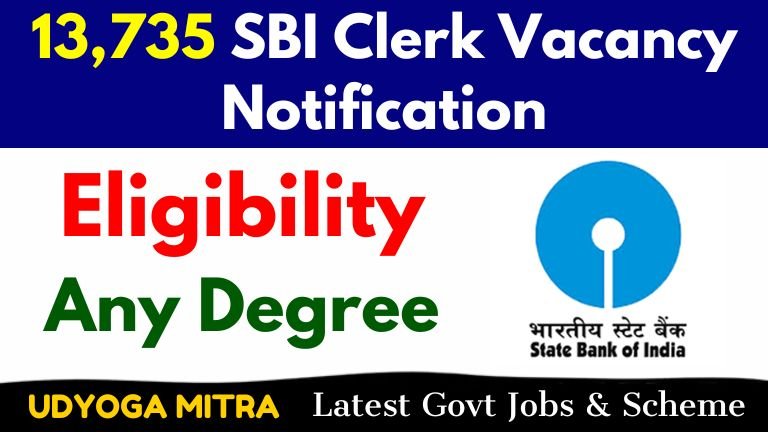 SBI Clerk Vacancy Notification