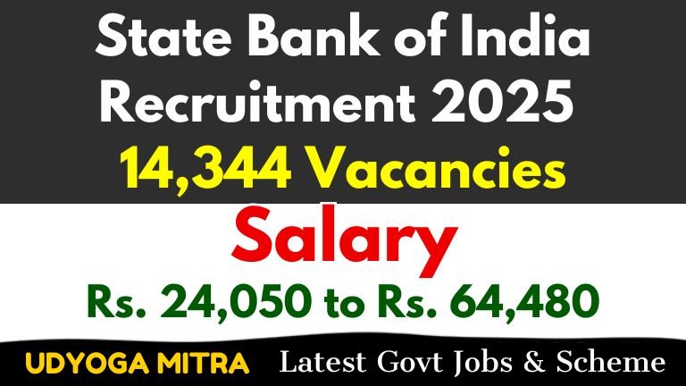 State Bank of India Recruitment 2025